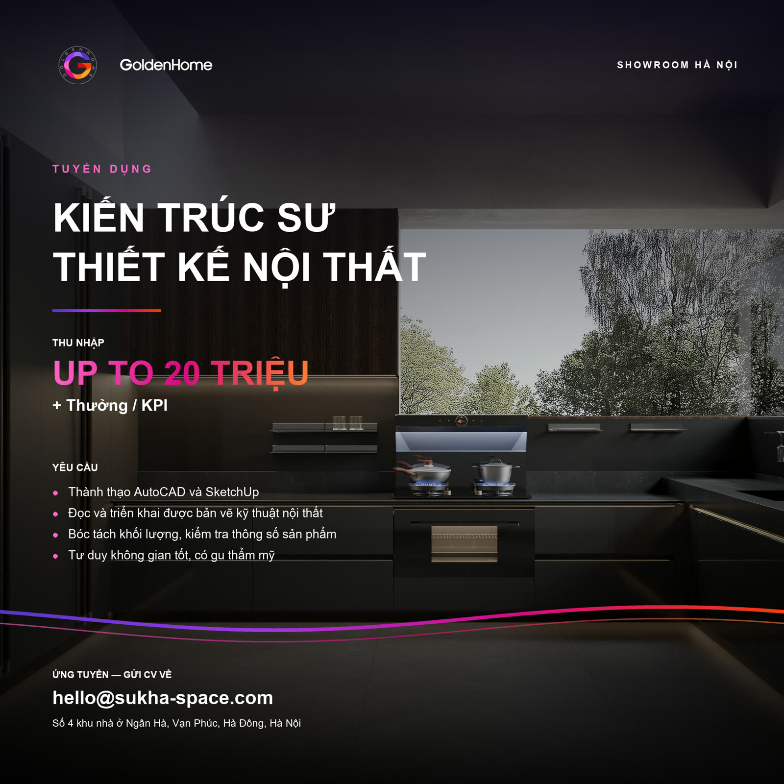 Kiến trúc sư thiết kế nội thất